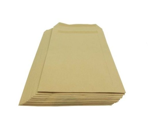 C5/A5 Manilla Plain Self Seal Brown Envelopes 229x162mm 80gsm