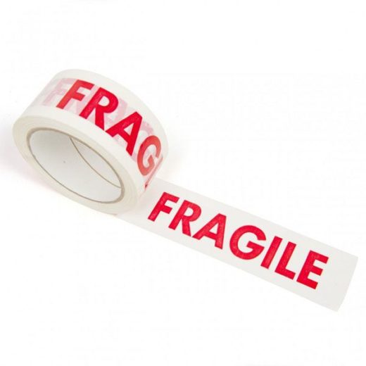 Fragile 48mm x 66m Printed Tape