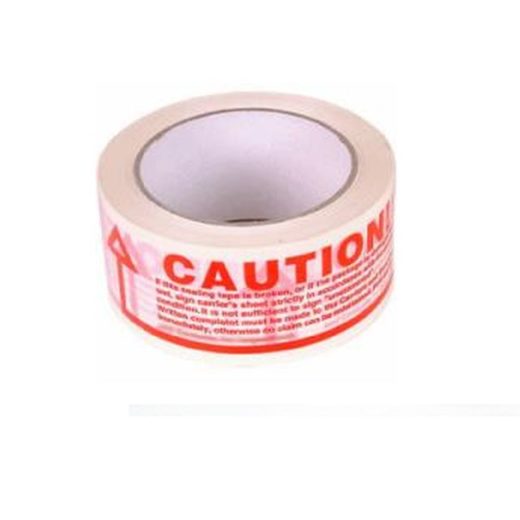 CAUTION 48mm x 66m Printed Sealing Tape