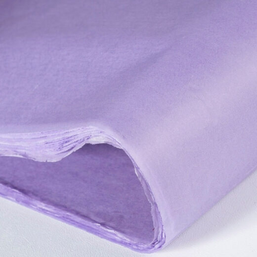 Lavender 500 x 750mm Tissue Paper 14gsm - Image 2