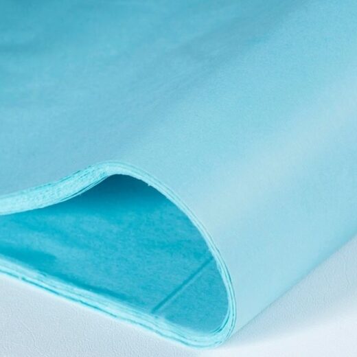 Pale Blue 500mm x 750mm Tissue Paper 14gsm