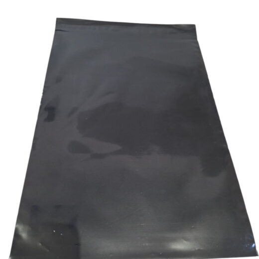 14" x 16" 350mm x 400mm Metallic Black Foil Mailing Bags - Image 3