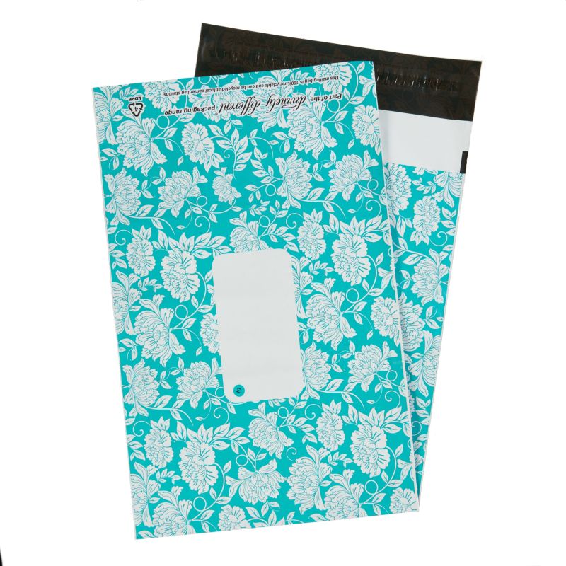 floral teal