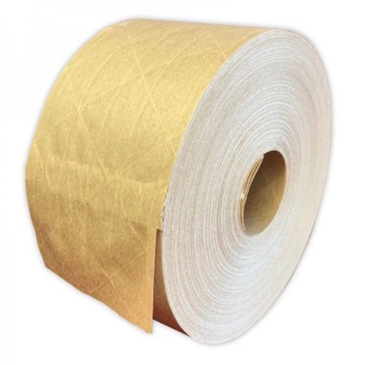 70mm x 100M Brown Gummed Paper Tape 125gsm GSI Tape
