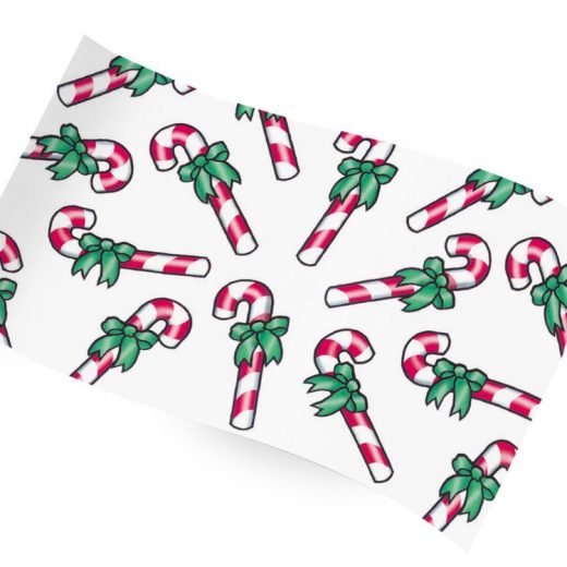 Candy Canes 18gsm Tissue Paper 20" x 30" 500 x 750mm - Image 3