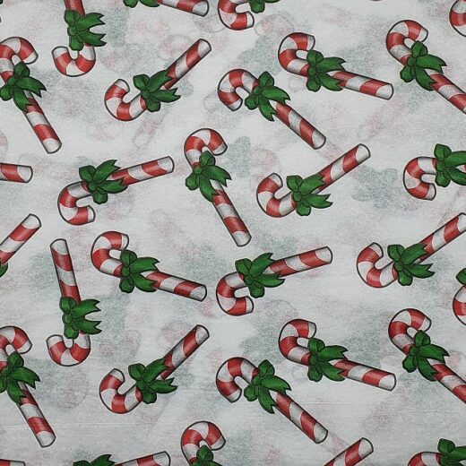 Candy Canes 18gsm Tissue Paper 20" x 30" 500 x 750mm