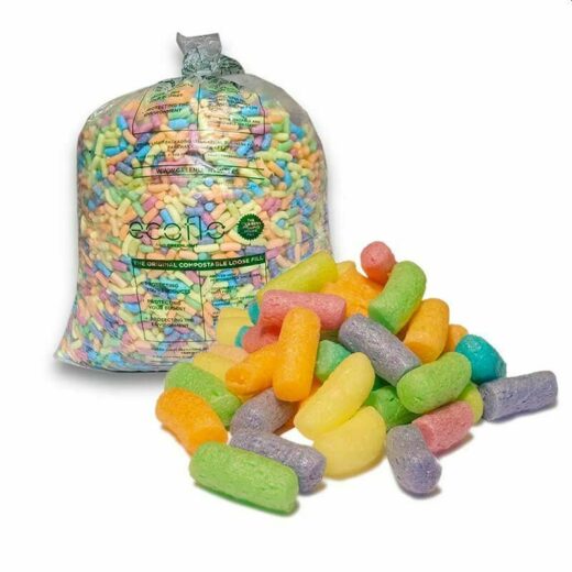 Eco Flo Mixed Colours Loose Fill 210 litres 7.5 Cubic Feet Bag - Image 1