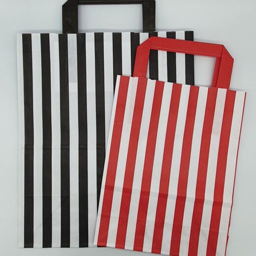 Patterned Paper Carrier Bags