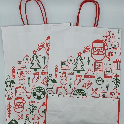 Iconic Christmas Premium Carrier Bags