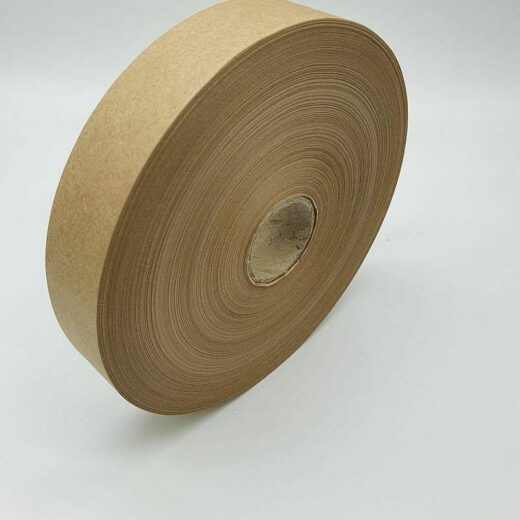 24mm x 200m Brown Gummed Paper Water Activated Tape 60gsm