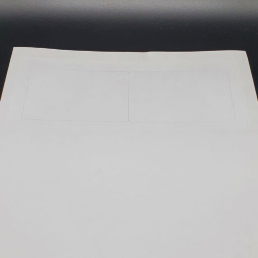 Style A Single Integrated Label 96mm x 64mm - Image 5