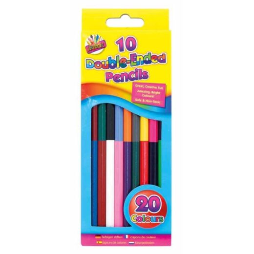 Colouring Pencils Double Ended Pack of 10