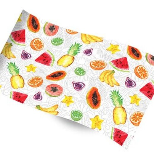 Tropical Fruit 18gsm Tissue Paper 20" x 30" 500 x 750mm