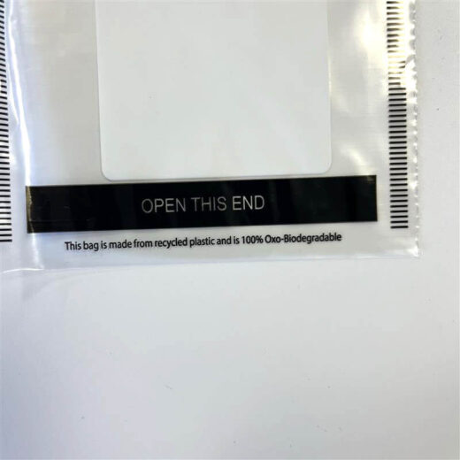 Biodegradable Tamper Evident Note Wrappers - 4.1 x 8", 105 x 205mm - Image 5