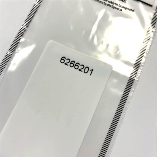 Biodegradable Tamper Evident Note Wrappers - 4.1 x 8", 105 x 205mm - Image 4