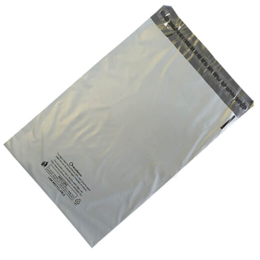 Grey 4.7" x 6.7" 120mm x 170mm Mailing Postage Postal Mail Bags - Image 4