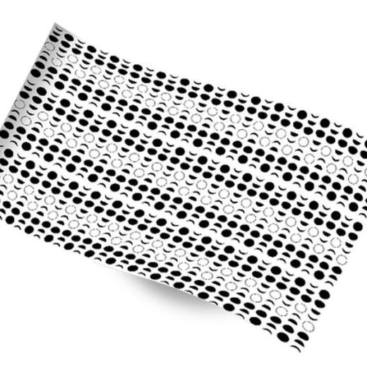 Phases Of The Moon Printed Tissue Paper 20 x 30" 500 x 750mm 18gsm