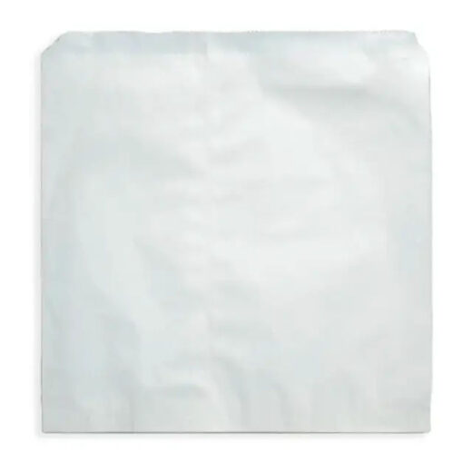7" x 7" Greaseproof Paper White Bags