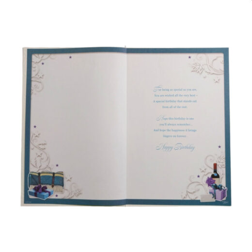 On Your 70th Birthday Dad Opacity Card - Image 3