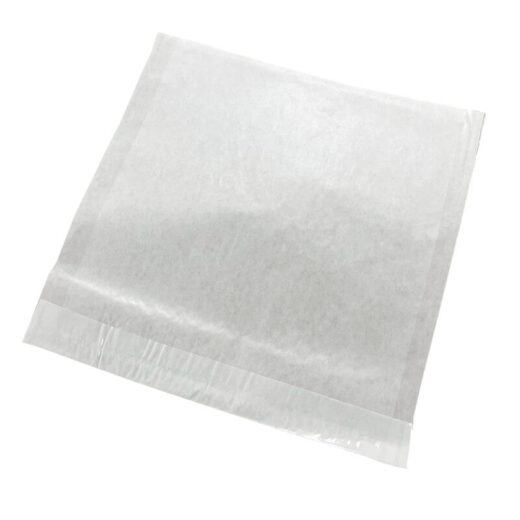 10" x 10" Clear Film Fronted Kraft Paper Bags 254mm x 254mm - Image 3