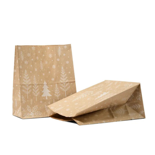 25cm x 30cm 14cm Enchanted Forest Block Bottom Bags - Image 4