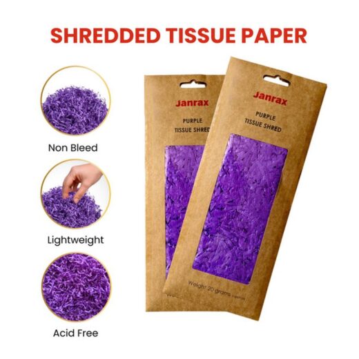 Purple Tissue Shred 20g - Image 3