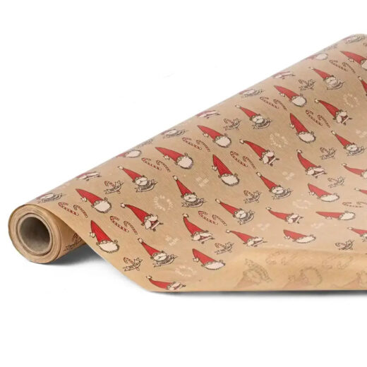 Smiling Santa Kraft Roll 500mm x 15m