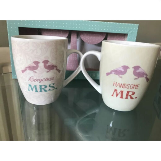 The Wedding Boutique Gift Set - Mr & Mrs Mug Set - Image 4