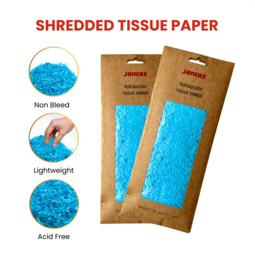 Turquoise Tissue Shred 20g - Image 3