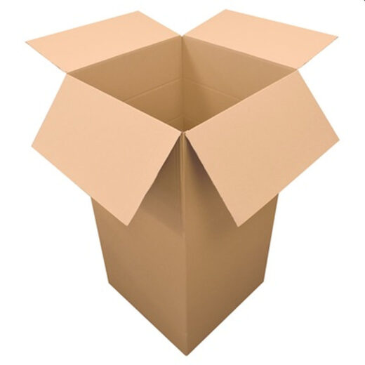 23" x 23" x 47" Single Wall Small Cardboard Postal Mailing Boxes