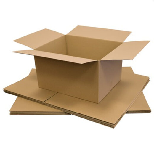 19" x 15" x 11" Single Wall Small Cardboard Postal Mailing Boxes - Image 1