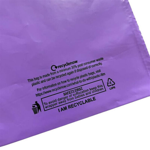 Mixed Size Purple Mailing Bags 117 Bags - Image 4