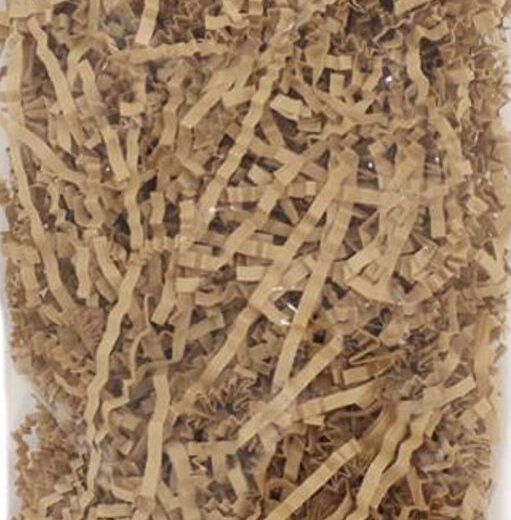 Christmas Kraft Brown Shredded Tissue Paper
